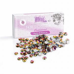 Блискітки для нігтів SS-5 (1.7 мм) 144 кристали для професійної якості, висока яскравість Flame - Фото 1