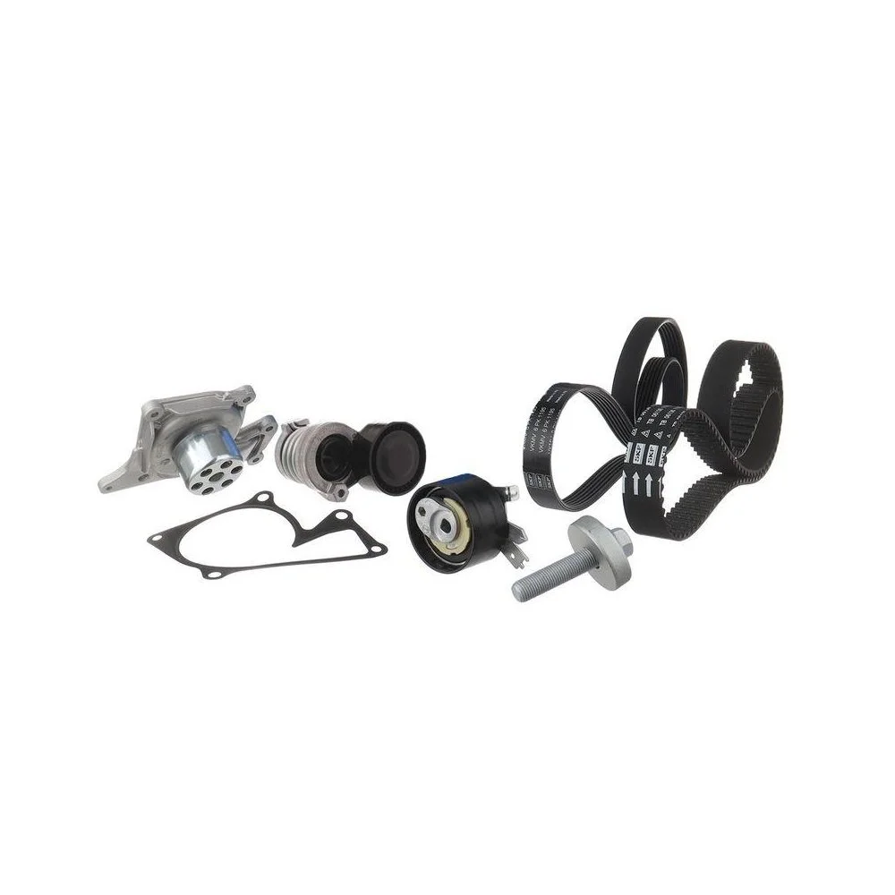Водяний насос + комплект ременя ГРМ SKF VKMC 16001 для AUDI BMW FIAT LANCIA NISSAN, фото №1