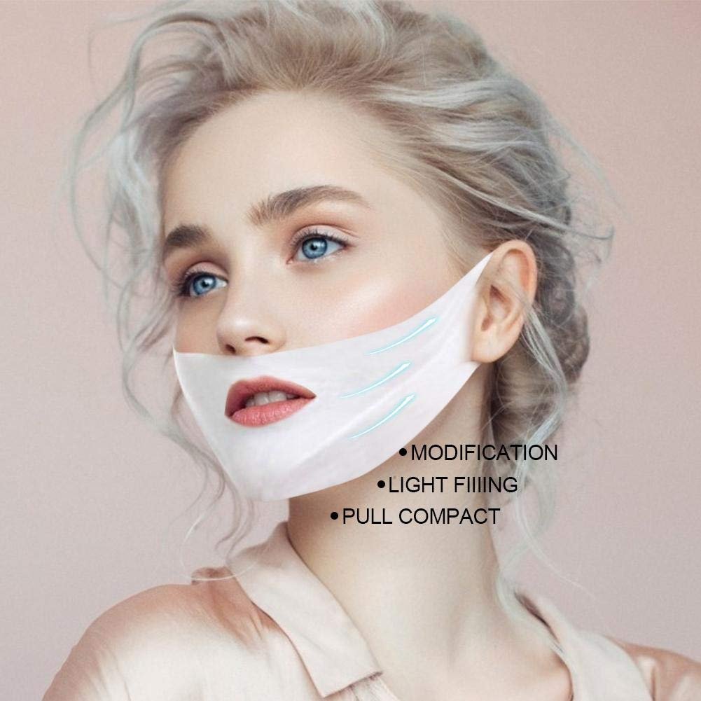 V-Line Маска для обличчя та шиї для догляду за обличчям Зволожуюча та зміцнююча, фото №7