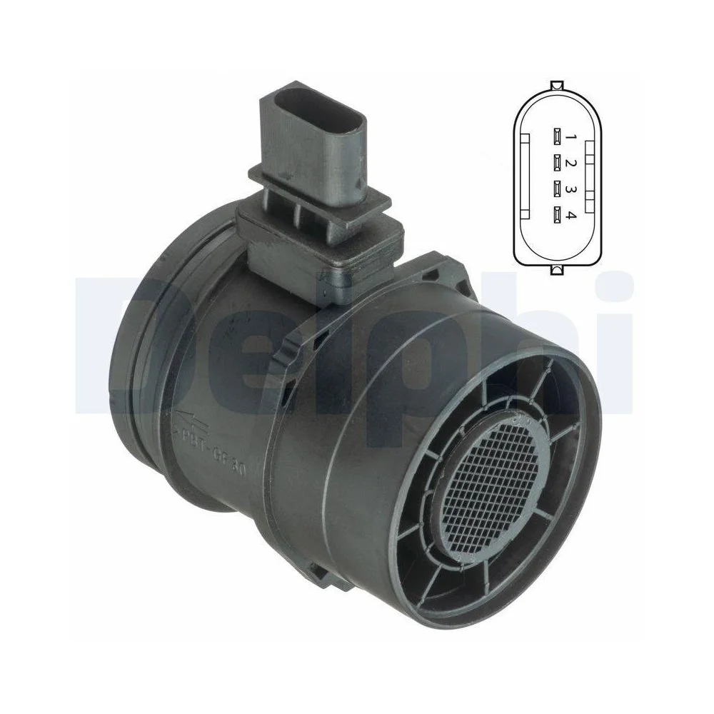 Витратомір повітря DELPHI AF10396-12B1 для BMW, фото №1 Витратомір повітря DELPHI AF10396-12B1 для BMW, фото №1