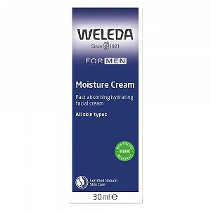 Зволожувальний крем WELEDA Bio For Men з олією жожоба та кунжутною олією 30 мл - Фото 1