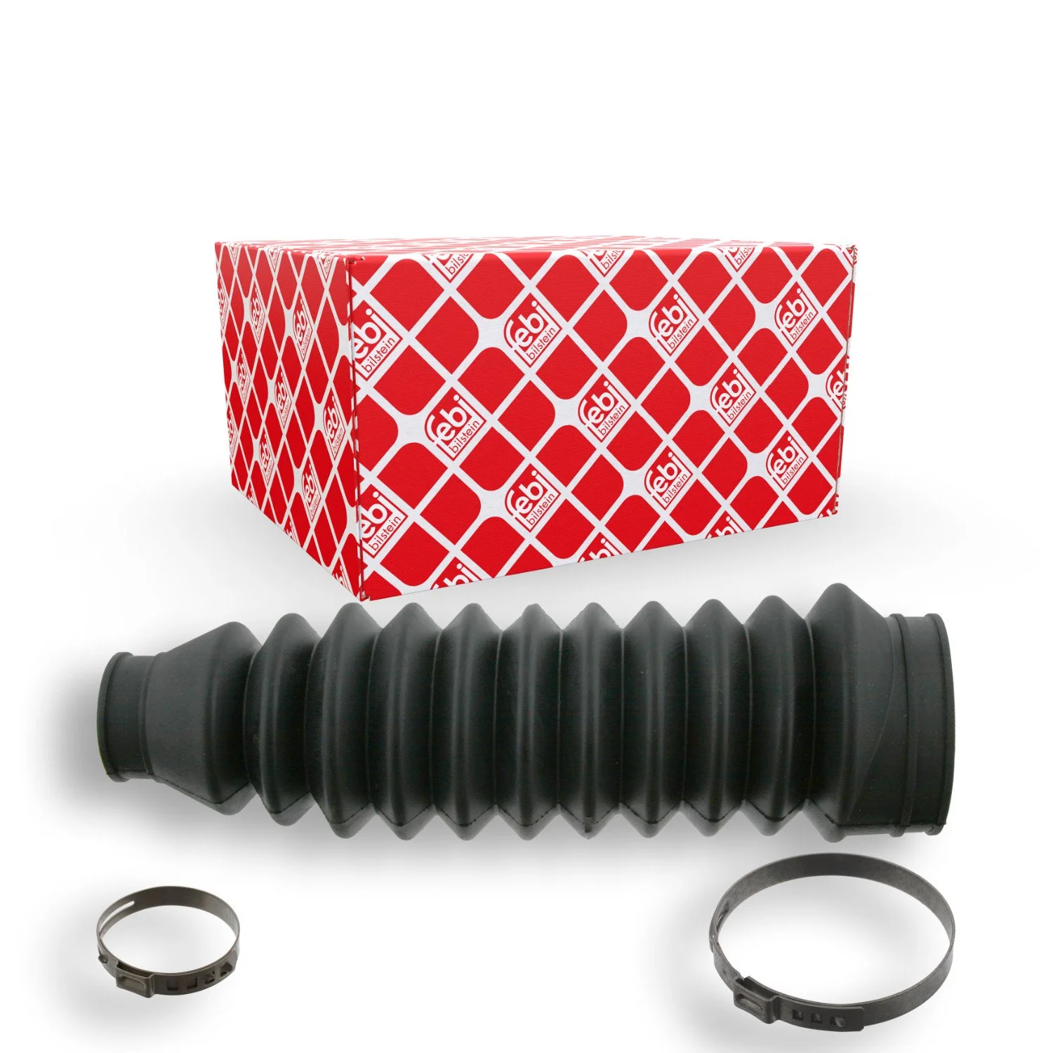 Комплект пильовиків рульової рейки FEBI BILSTEIN 17882 для SEAT VW, передній міст зліва, фото №1