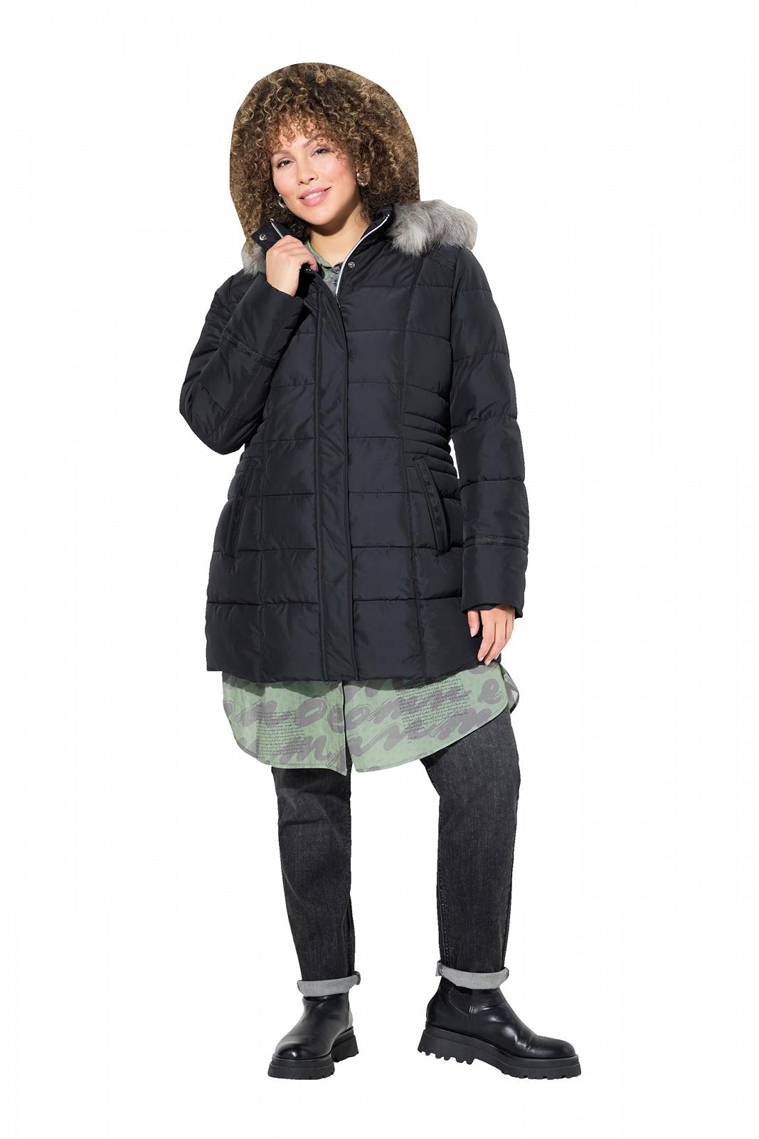 Куртка Ulla Popken HYPRAR Функціональна стьобана великого розміру з капюшоном, фото №1 Куртка Ulla Popken HYPRAR Функціональна стьобана великого розміру з капюшоном, фото №1