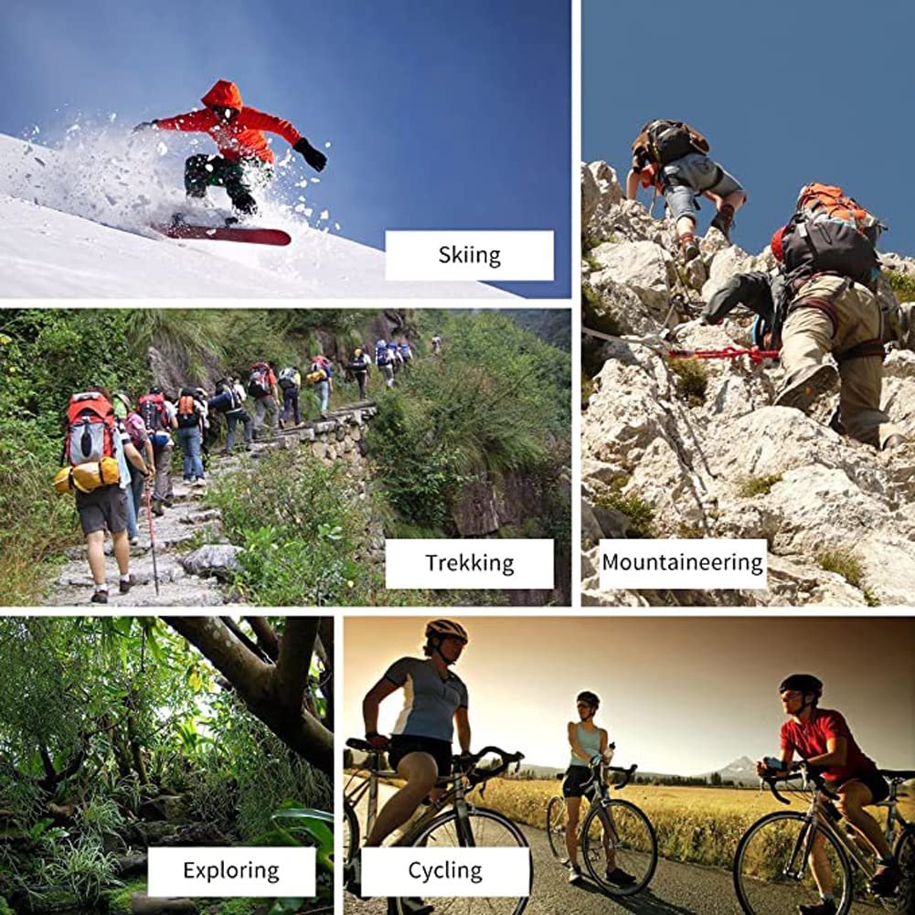 Женские дышащие спортивные носки Yuedge для хайкинга, трекинга, кемпинга, для активного отдыха 3 пары, фото №7