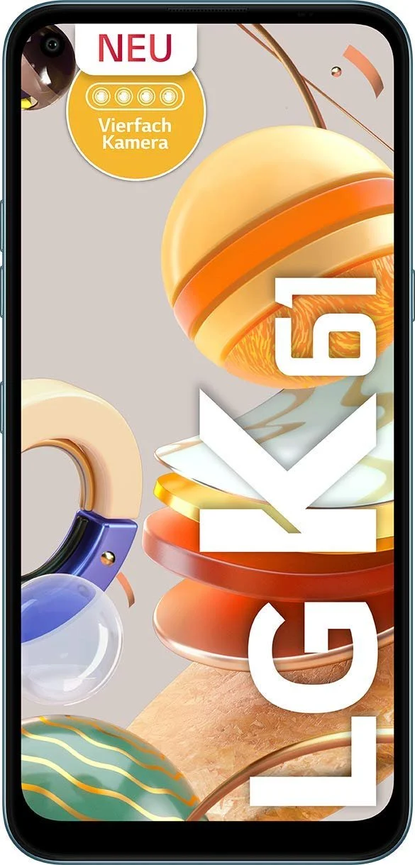 Смартфон LG K61 128 GB 6.53 дюйма FHD+ Белый, фото №2