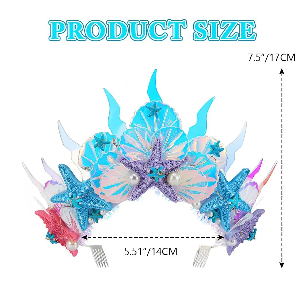 Светящийся обруч Русалка LED, фото №6 Светящийся обруч Русалка LED, фото №6