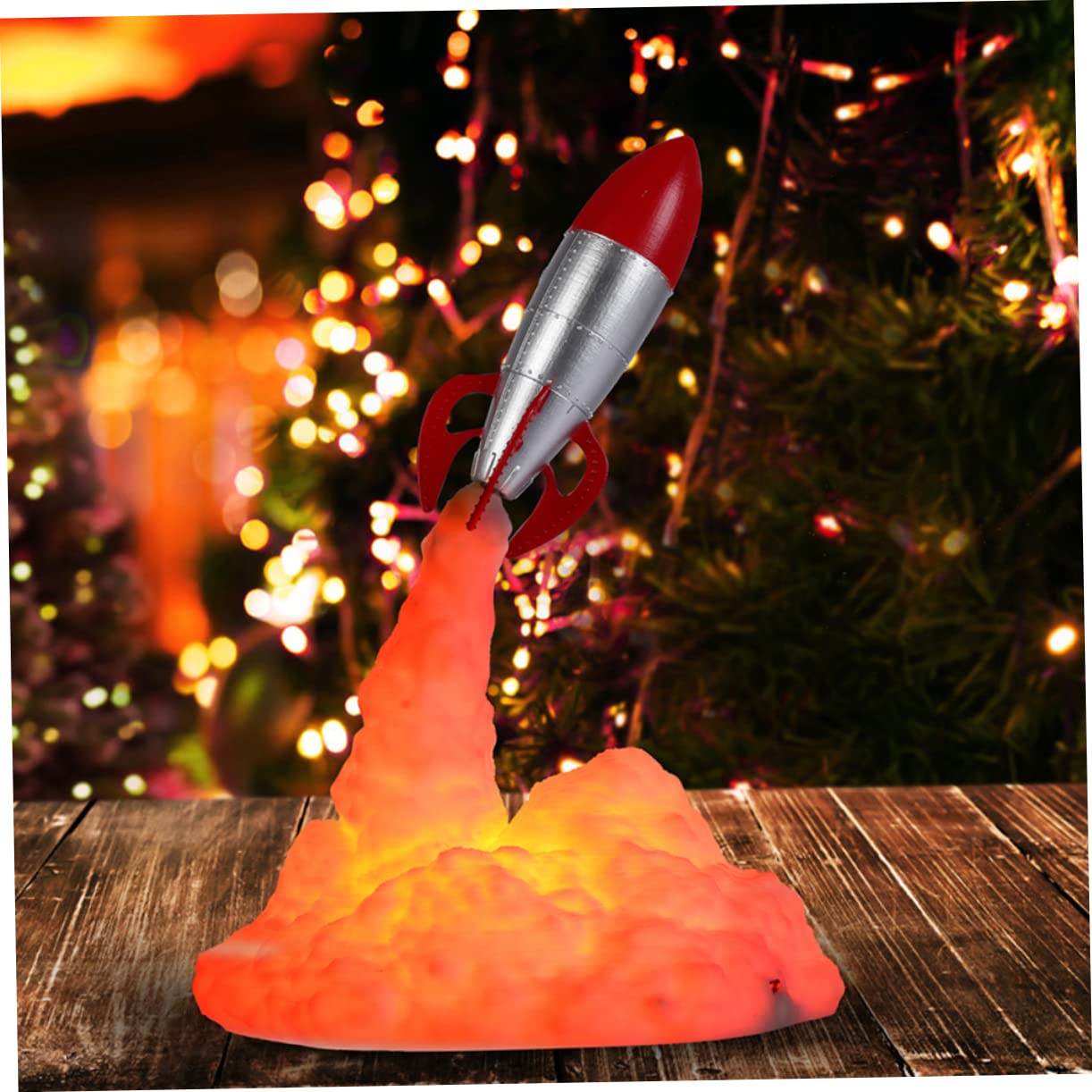 Нічник DOITOOL Rocket Light Spaceship Night Light Біорозкладний, фото №3
