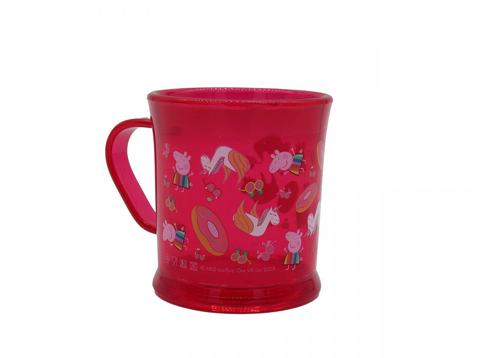 Кружка Peppa Pig Прозрачный Красный, фото №3