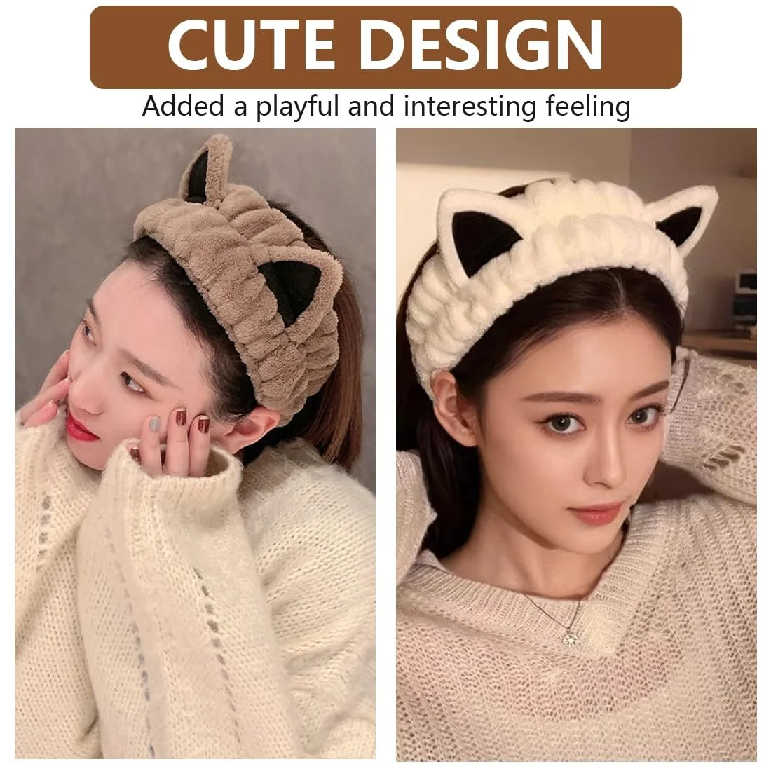 Еластичні пов'язки для волосся з коралового флісу, фото №5 Еластичні пов'язки для волосся з коралового флісу, фото №5