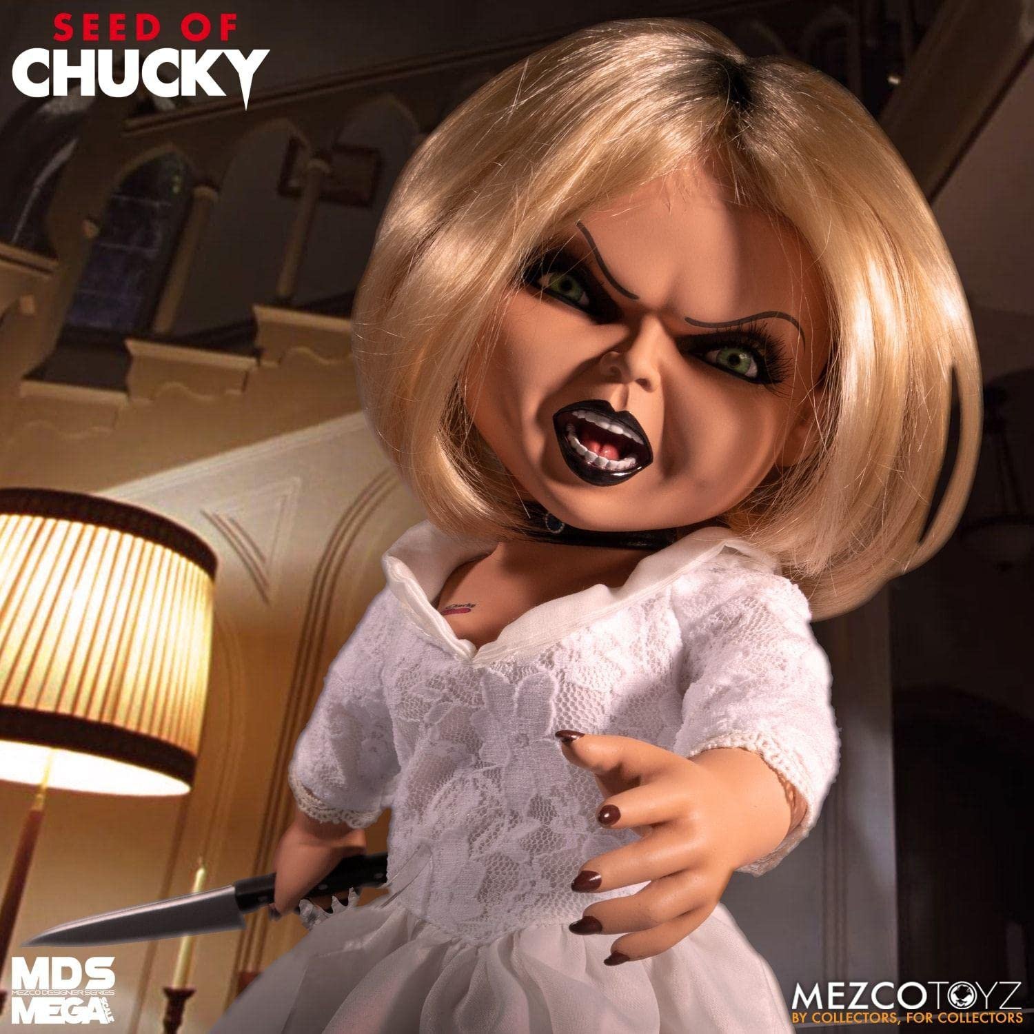 Кукла Mezco Tiffany (Seed of Chucky) 15 дюймов с голосом, фото №6 Кукла Mezco Tiffany (Seed of Chucky) 15 дюймов с голосом, фото №6