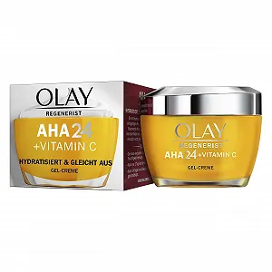 Денний гель-крем Olay AHA24 + Vitamin C з вітаміном C, AHA та ніацинамідом 50 мл - Фото 1