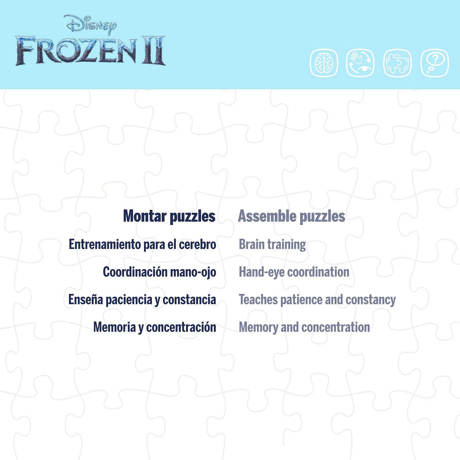 Пазл Disney Df Plus Frozen 60 деталей 50 x 35 см Разноцветный, фото №7 Пазл Disney Df Plus Frozen 60 деталей 50 x 35 см Разноцветный, фото №7