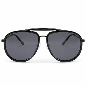 Поляризовані окуляри-авіатори FEISEDY B2700, металева оправа, захист UV400, класичні, унісекс synthetic.ua - Фото 1