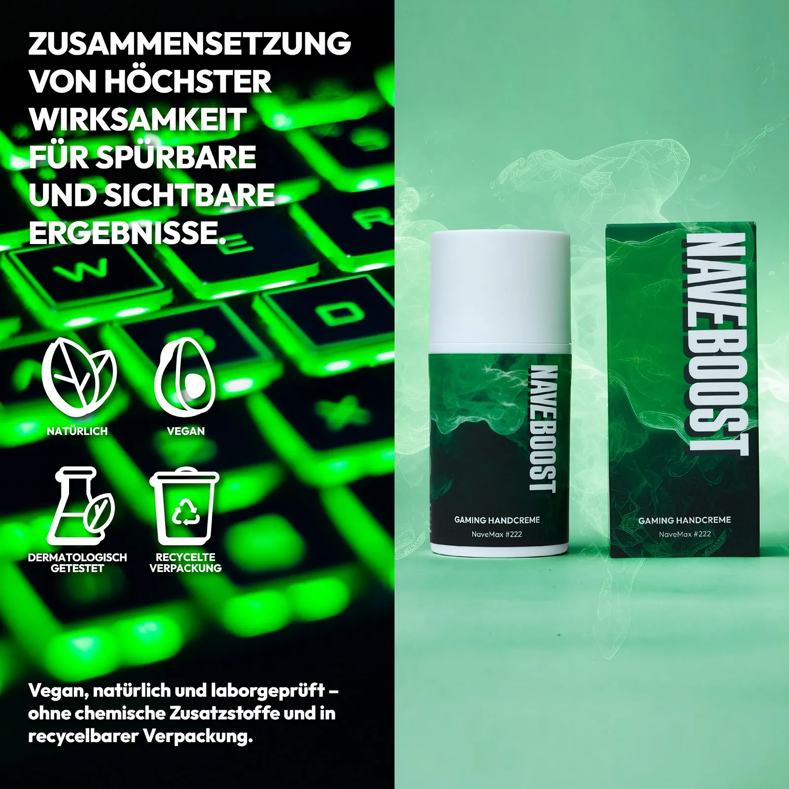 Крем для рук ігровий Magnolia Bark Extract Cotton Seed Oil & Blue Light Protection - натуральний, веганський - 50 мл, фото №5