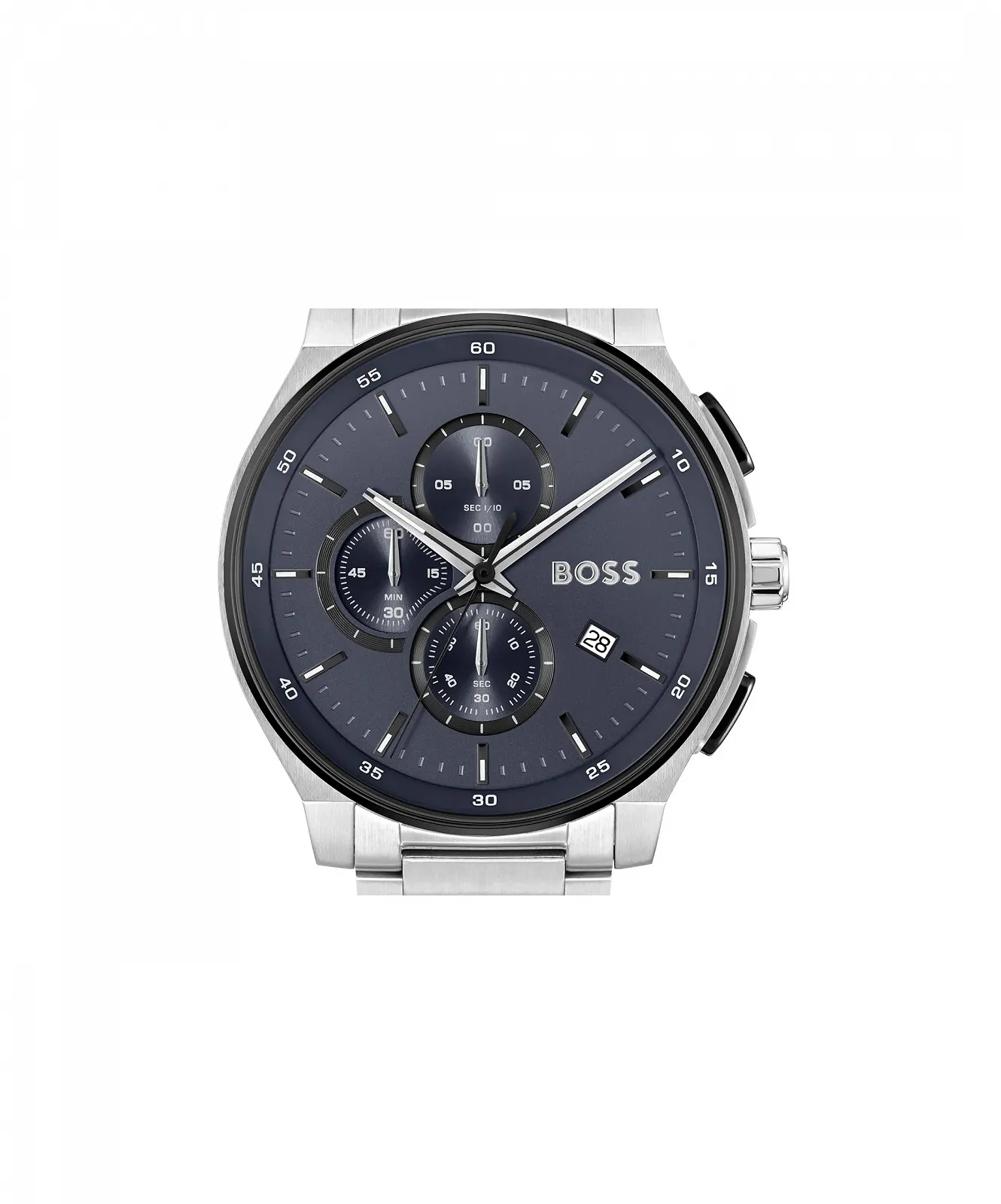 BOSS Хронограф Кварцевые Часы для Мужчин Коллекция Peak 2.0 с Нержавеющей Сталью или Кожаным Ремешком, фото №2 BOSS Хронограф Кварцевые Часы для Мужчин Коллекция Peak 2.0 с Нержавеющей Сталью или Кожаным Ремешком, фото №2