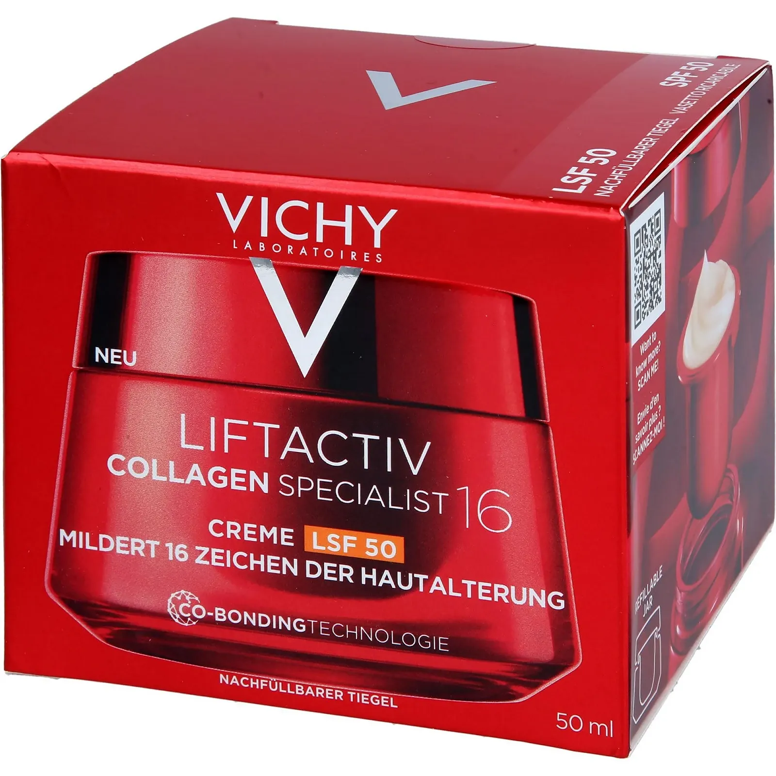 Денний крем для обличчя Vichy Liftactiv Collagen Specialist SPF 50 50 мл, фото №2 Денний крем для обличчя Vichy Liftactiv Collagen Specialist SPF 50 50 мл, фото №2