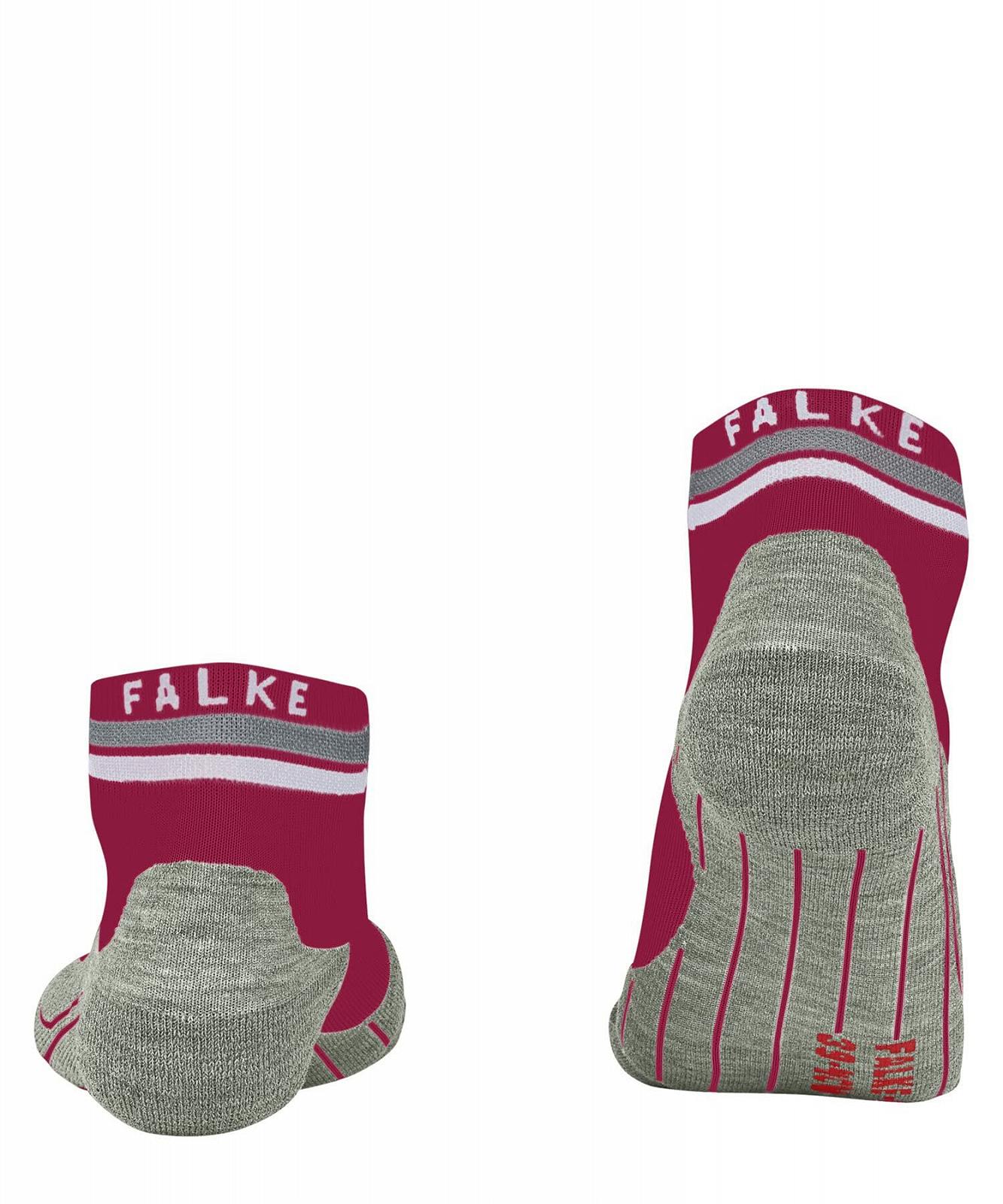 Носки для бега FALKE RU4 Short, средняя амортизация, защита от пузырей, короткие, веганские, для спорта, бега трусцой, быстросохнущие, дышащие, из экологичного хлопка, функциональный материал, 1 пара, фото №2