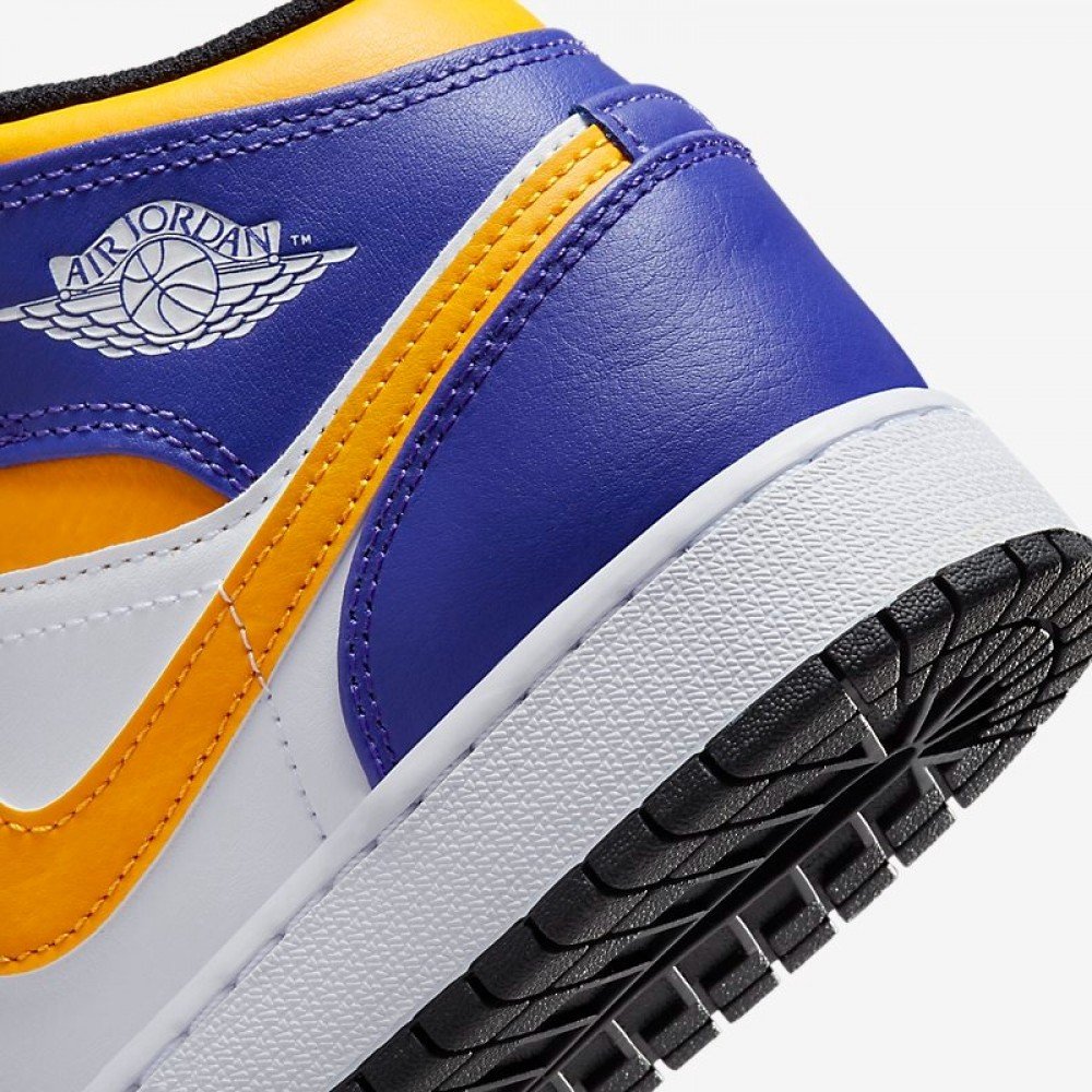 Кроссовки JORDAN 1 MID GS 38.5, фото №5