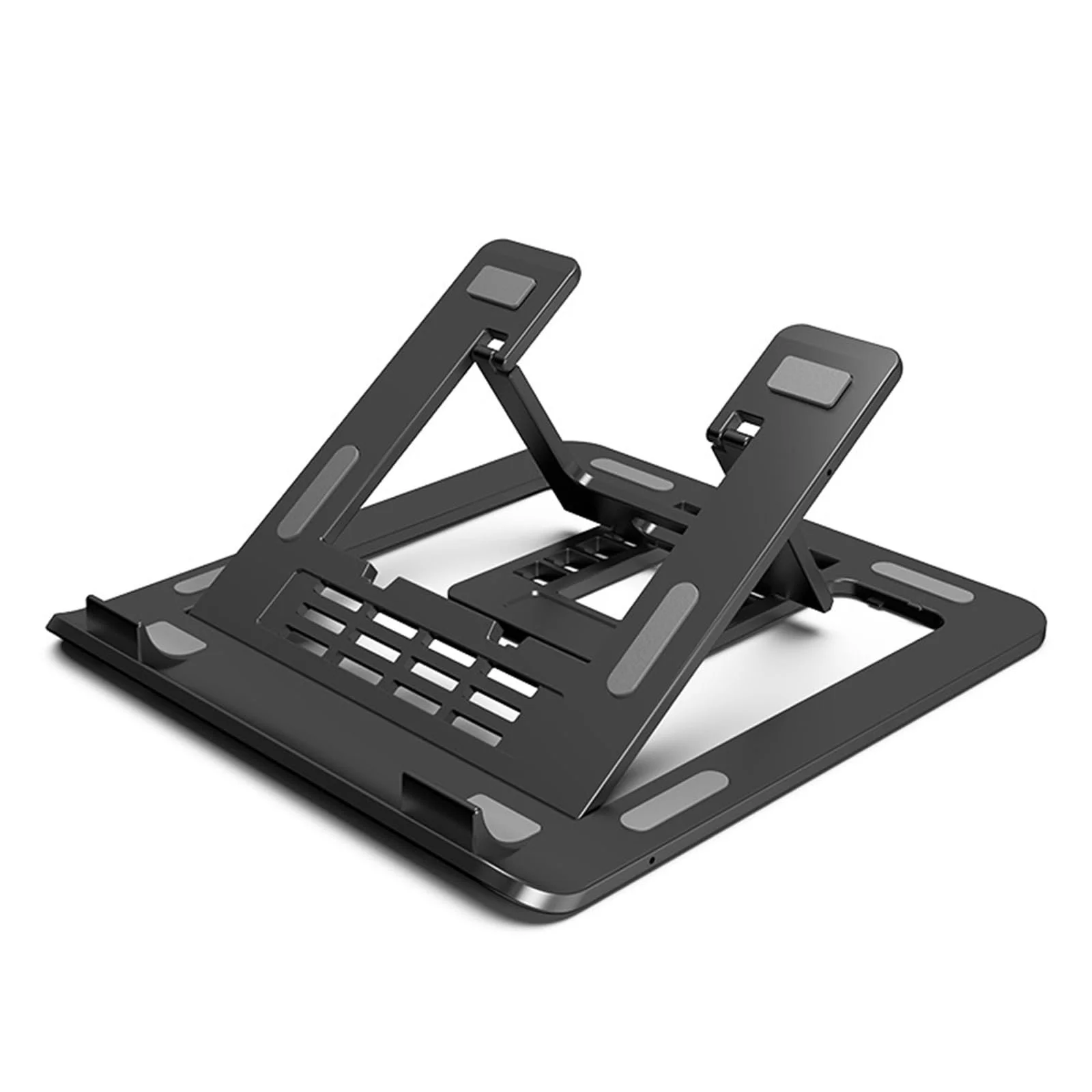 Підставка для ноутбука регульована портативна складна підставка-підвищення для ноутбука з покращеним відведенням тепла, декілька кутів, товста, фото №1 Підставка для ноутбука регульована портативна складна підставка-підвищення для ноутбука з покращеним відведенням тепла, декілька кутів, товста, фото №1