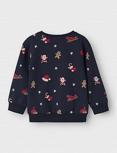 Толстовка NAME IT Nmnrohom LS Nreg Sweat Bru для мальчиков synthetic.ua - Фото 1