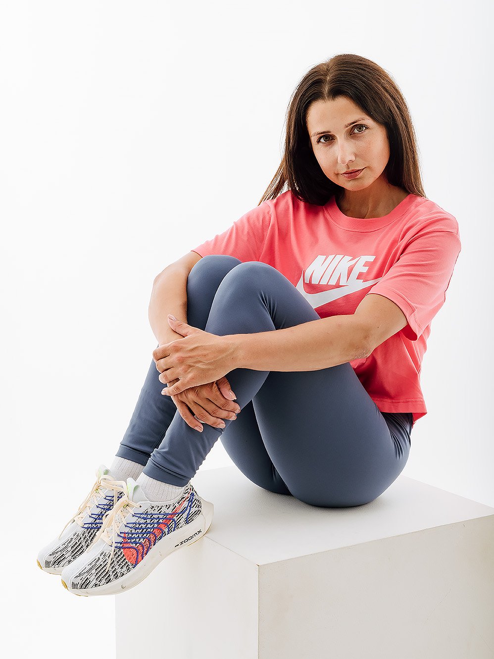 Футболка Nike W NSW TEE ESSNTL CRP ICN FTR L, фото №5
