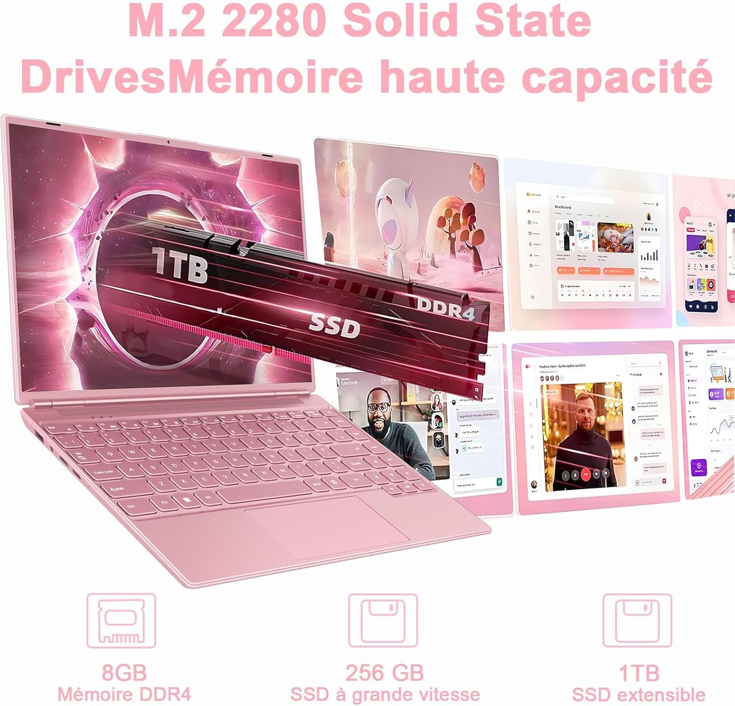 Ноутбук 14" NOTODD N700 Intel Celeron N5095 RAM 8GB SSD 256GB Windows 11 (UKR), фото №3