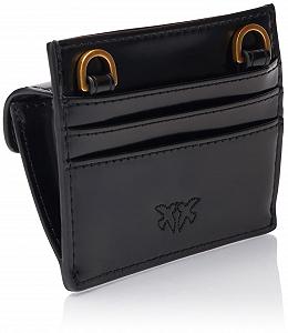 Картхолдер Pinko Шкіра Блискучий Z99b_Black Limusine Block Colour synthetic.ua - Фото 1