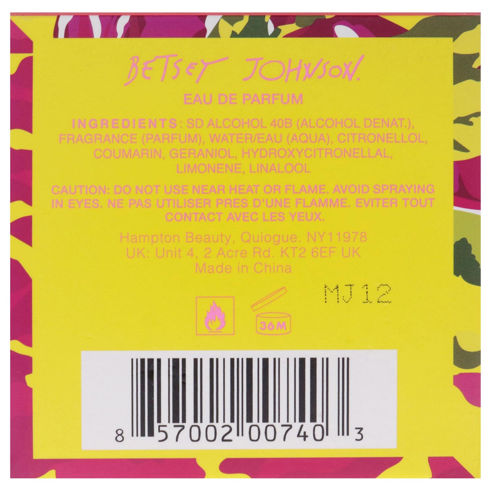 Парфумована вода Betsey Johnson Betsey Johnson for Women 100 мл Спрей, фото №5
