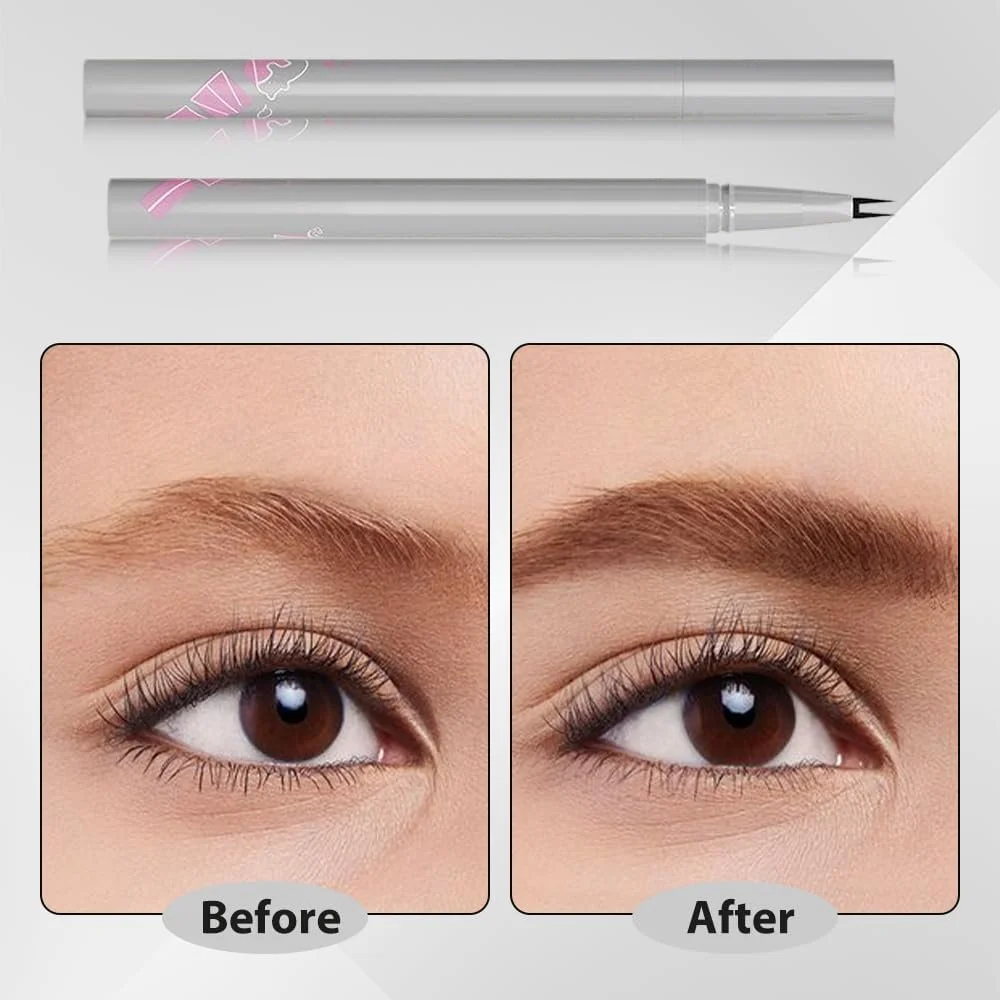 Підводка для вій XIBHDN Подвійний кінчик для нижніх вій, 3D водостійка рідка, фото №2 Підводка для вій XIBHDN Подвійний кінчик для нижніх вій, 3D водостійка рідка, фото №2