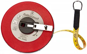 Рулетка BGS DIY 50880, 12.5 мм x 20 м, стекловолокно, с двухсторонней разметкой, метрическая шкала - Фото 1