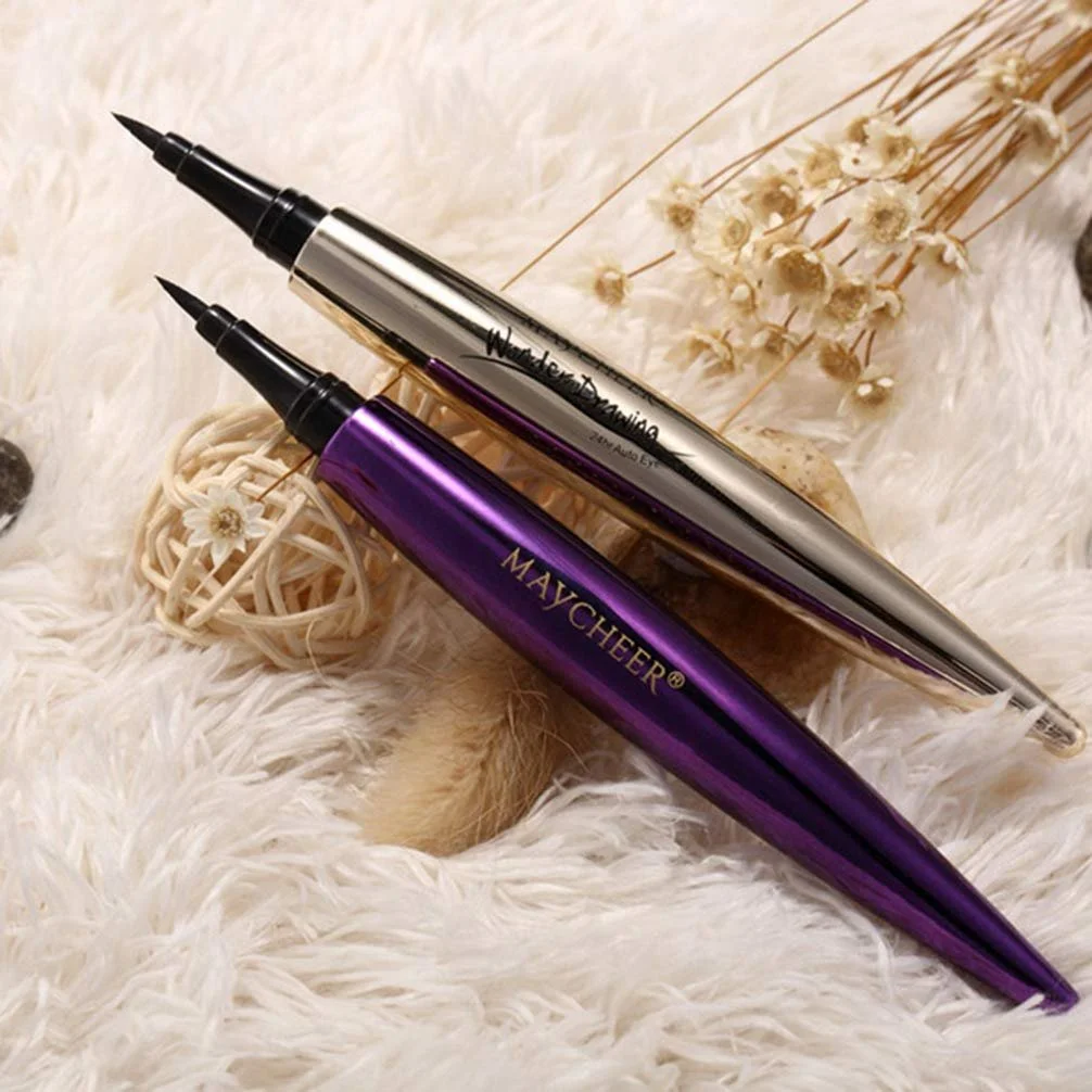 Подводка для глаз Beaupretty 462, фиолетовая туба, фото №5 Подводка для глаз Beaupretty 462, фиолетовая туба, фото №5