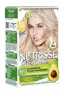 Фарба для волосся Garnier Nutrisse Ultra Creme Permanent 9.12 Дуже світлий перлинний блонд - Фото 1