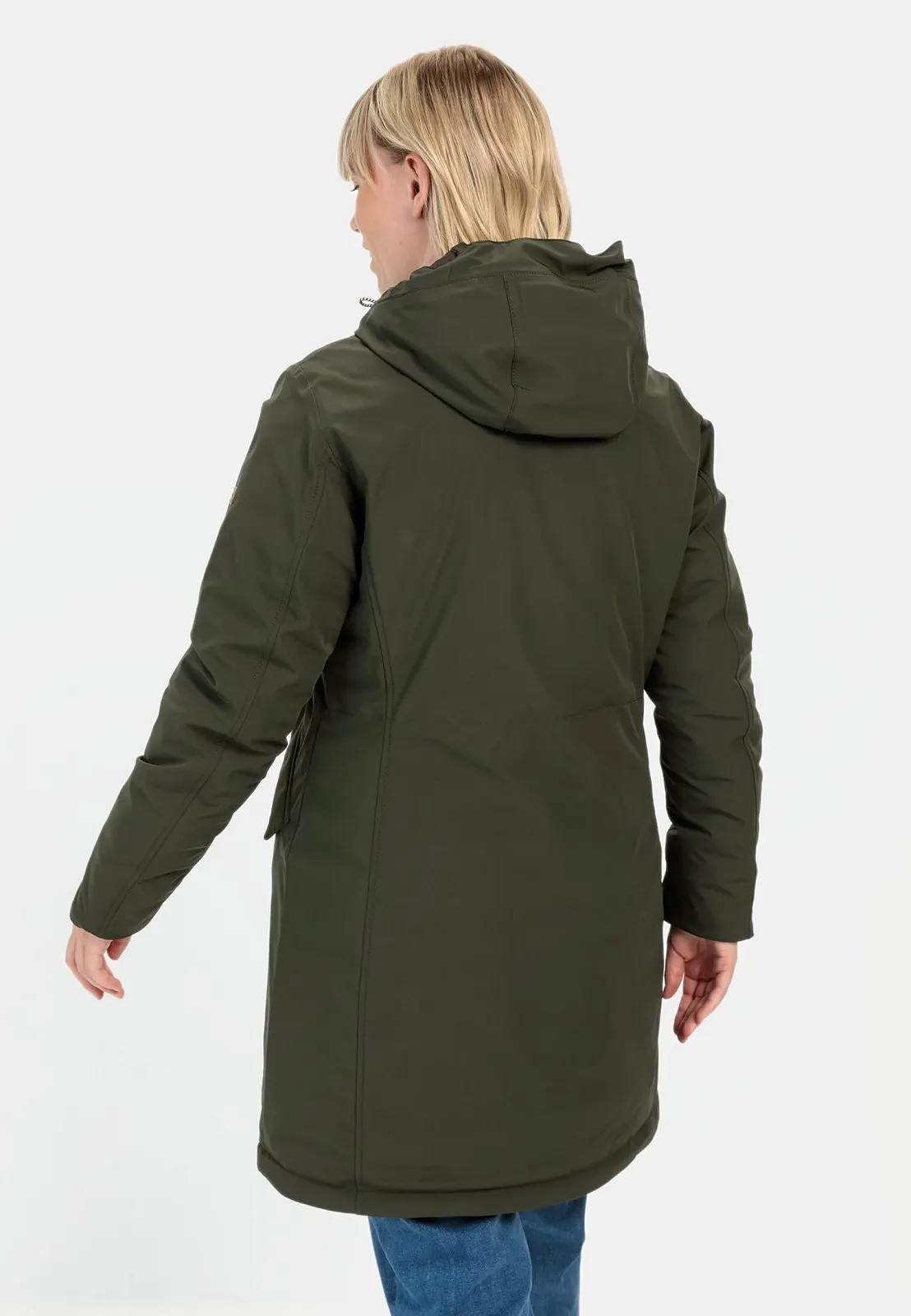 Функціональне пальто camel active Жіноче з капюшоном, фото №3 Функціональне пальто camel active Жіноче з капюшоном, фото №3