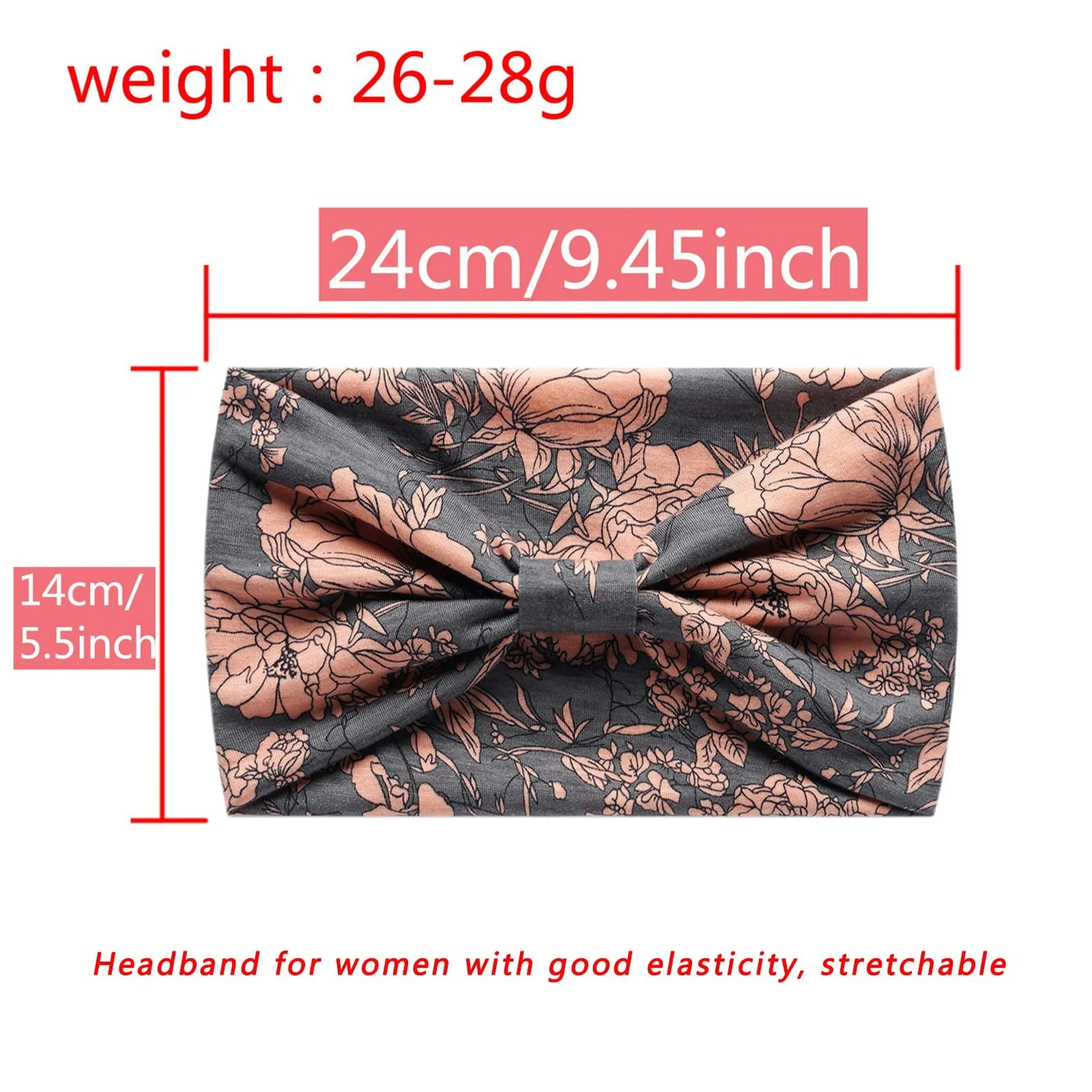 Жіночі пов'язки на волосся, Широкі, фото №5