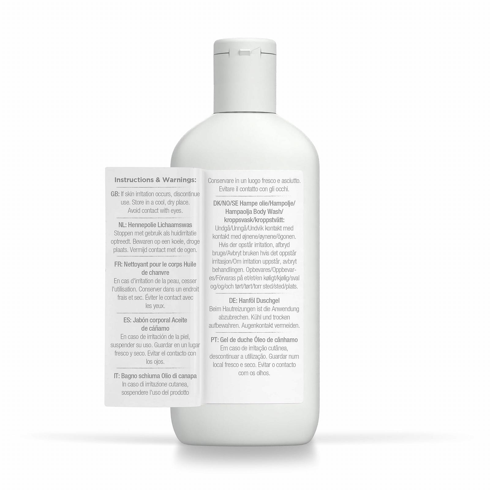 Гель для душа Dr. Organic Hemp Oil 250 мл Green, фото №3