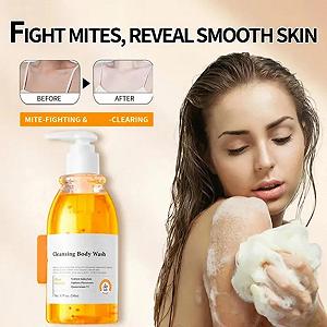 Гель для душу очищувальний натуральний дезодорувальний антиперспірант для обличчя та тіла synthetic.ua - Фото 1