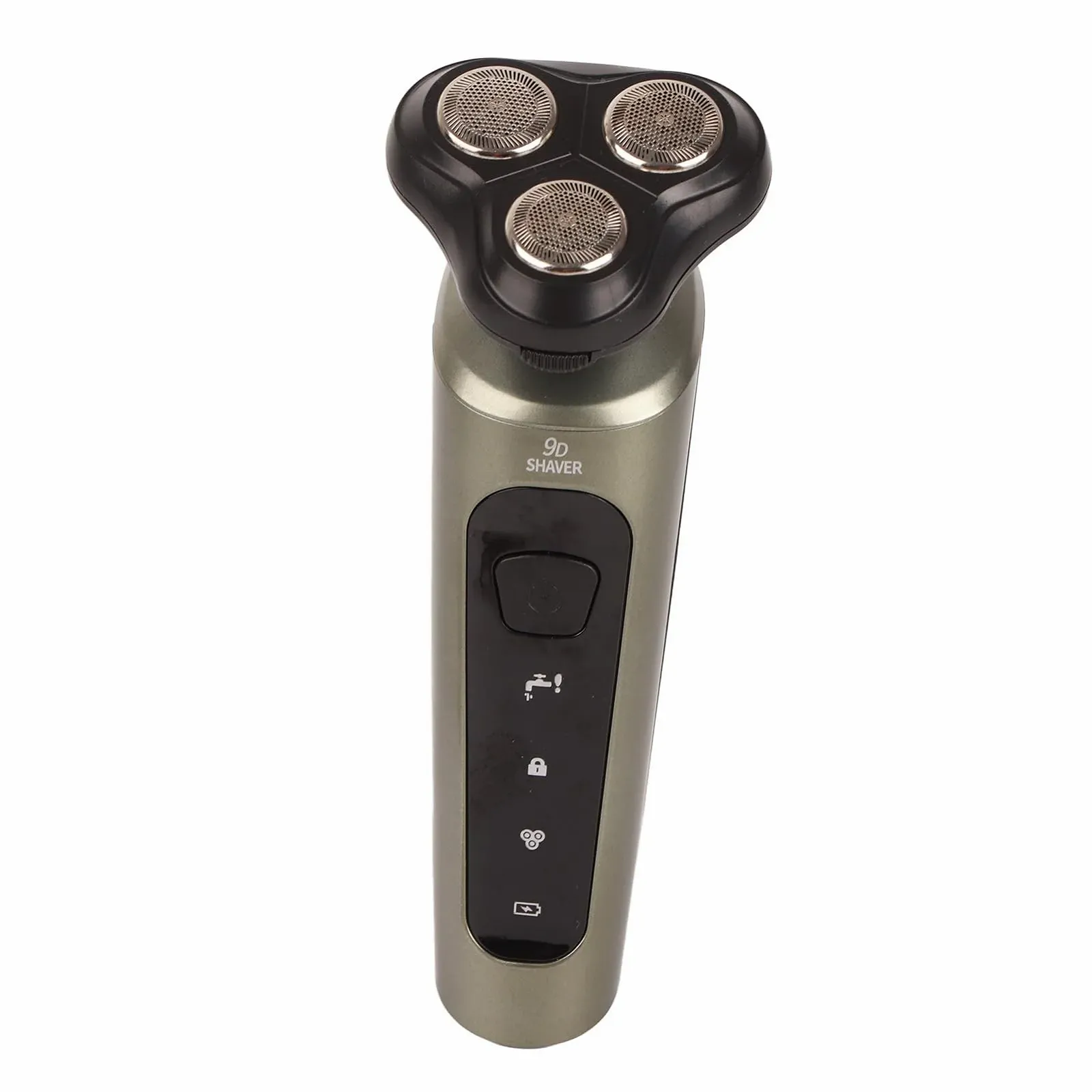 Електробритва YUYTE 9D 4-в-1 багатофункціональна з тримером та USB Темно-зелена, фото №1 Електробритва YUYTE 9D 4-в-1 багатофункціональна з тримером та USB Темно-зелена, фото №1