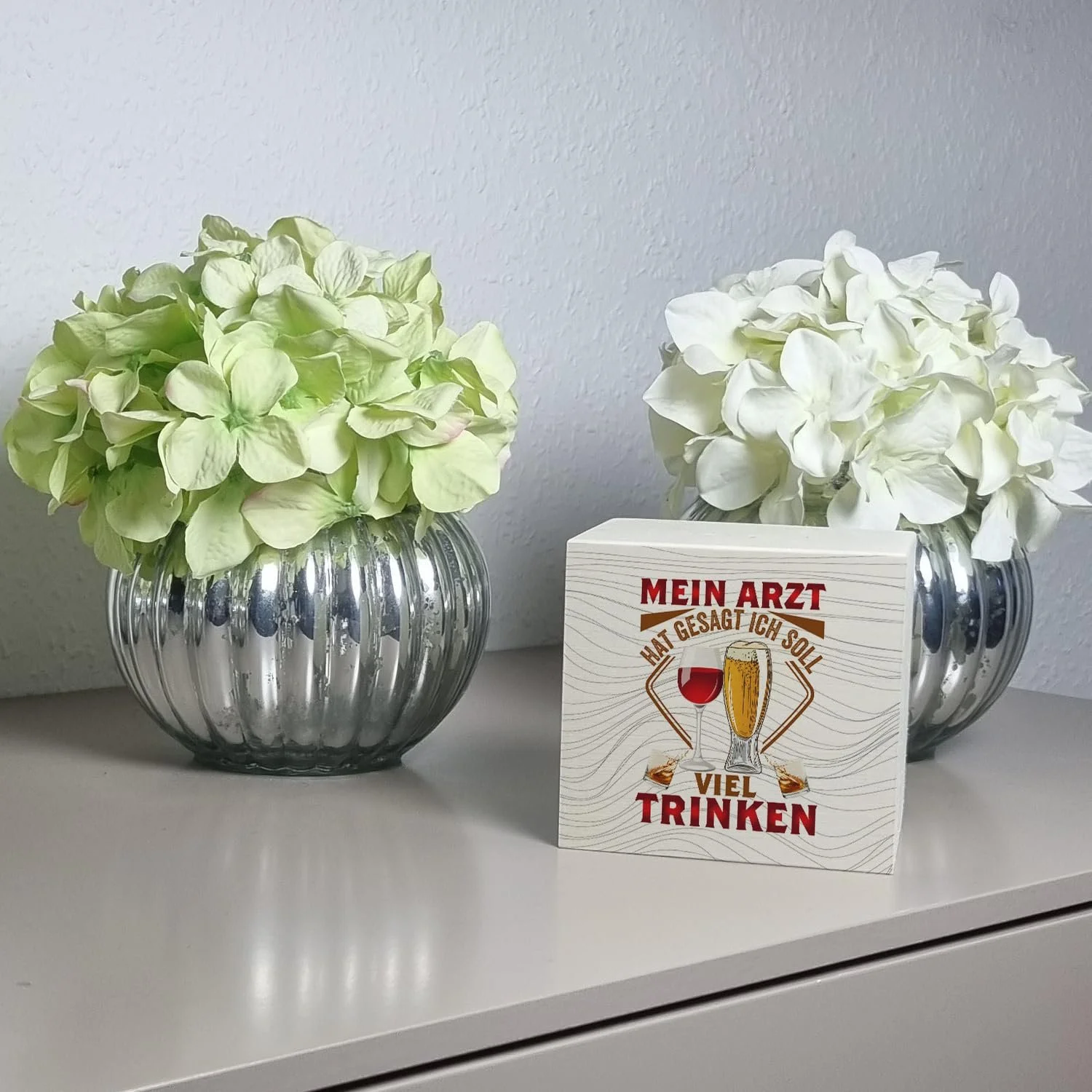 Скарбничка Дерев'яна Mein Arzt hat gesagt ich soll viel trinken Кумедна, фото №2