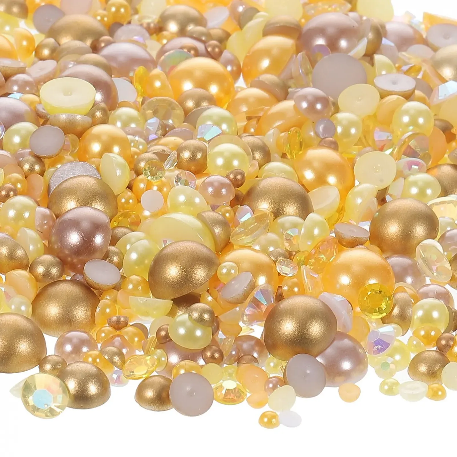 Набор 2 шт. патчей с имитацией жемчуга для декорирования ногтей SHINEOFI, фото №2