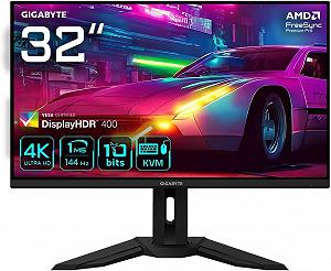 Монітор 31.5" GIGABYTE M32U 4K IPS 144Гц - Фото 1