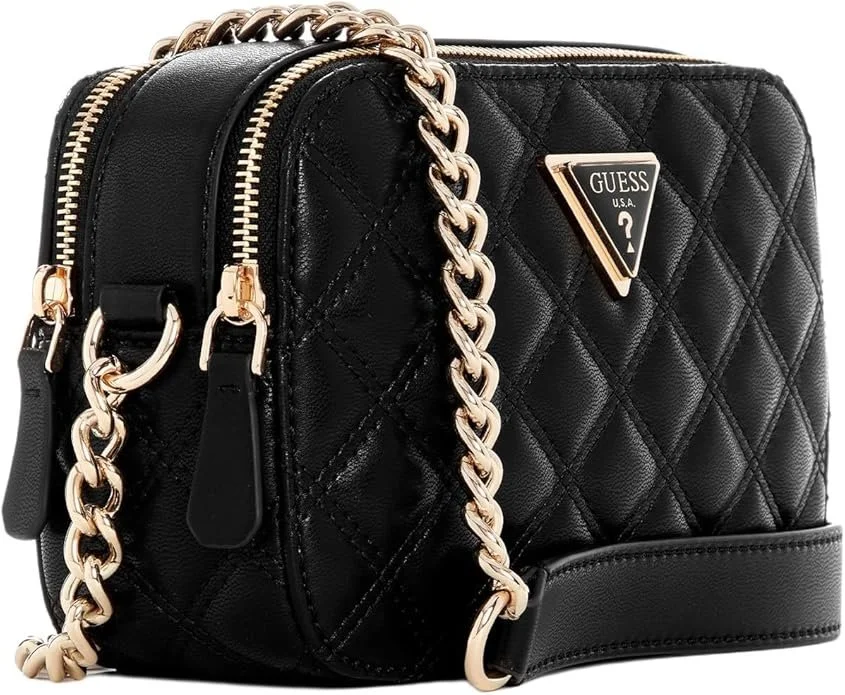 Жіноча сумка через плече Guess Giully Mini Status Чорний, фото №2