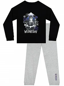 Купить Пижама для девочек Wednesday - Фото 1 Пижама для девочек Wednesday - Фото 1