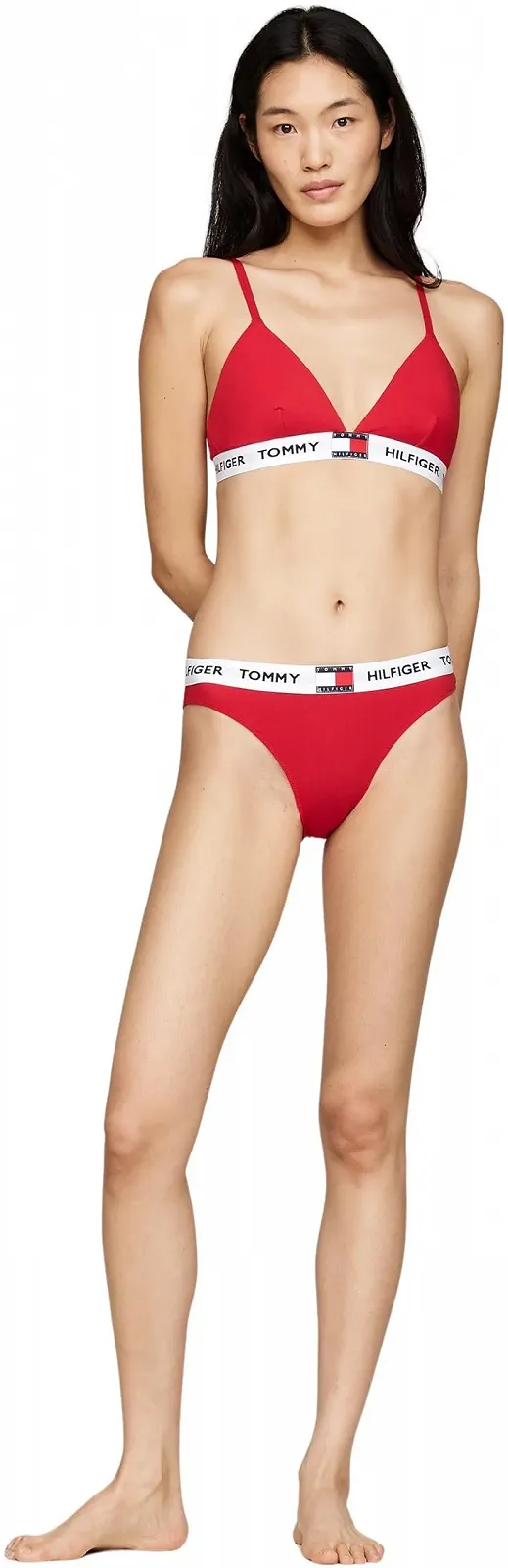 Бюстгальтер трикутник Tommy Hilfiger з поясом з логотипом, фото №2 Бюстгальтер трикутник Tommy Hilfiger з поясом з логотипом, фото №2