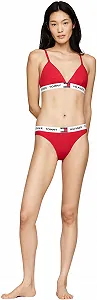 Бюстгальтер трикутник Tommy Hilfiger з поясом з логотипом synthetic.ua - Фото 1
