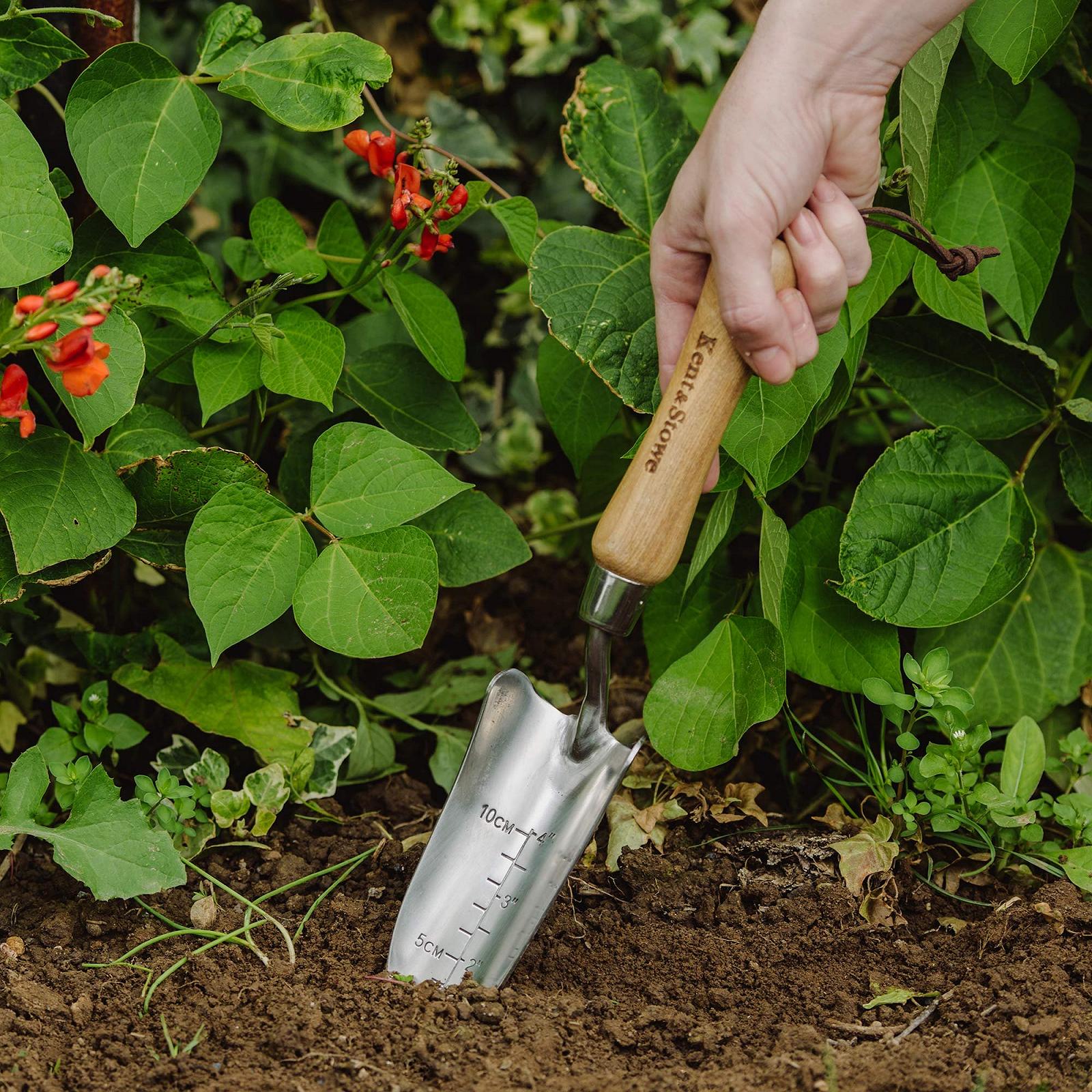 Садовый Лопата совковая Kent & Stowe, нержавеющая сталь, 32.5 см, фото №3