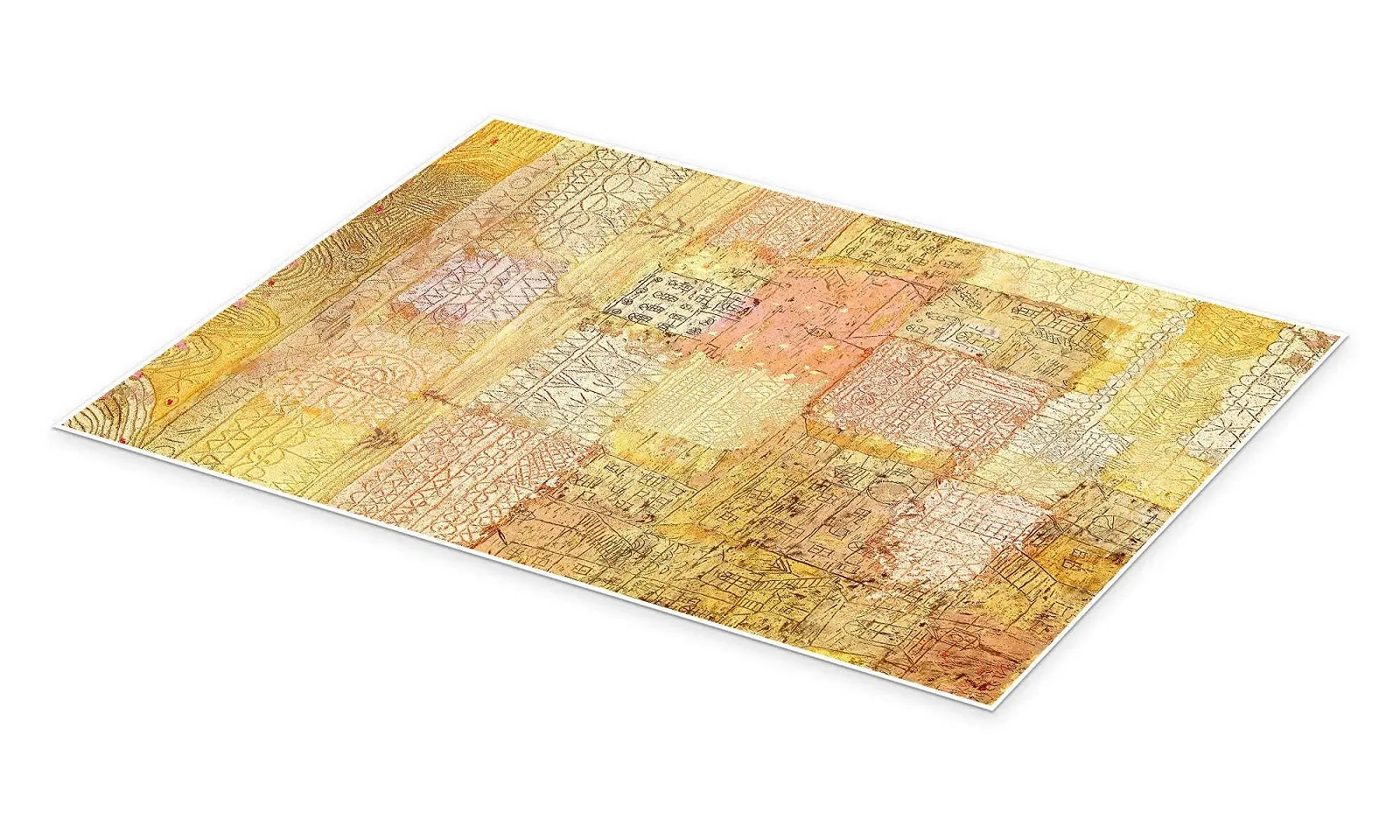 Постер Paul Klee in Florence 60 x 80 см Желтый, фото №2