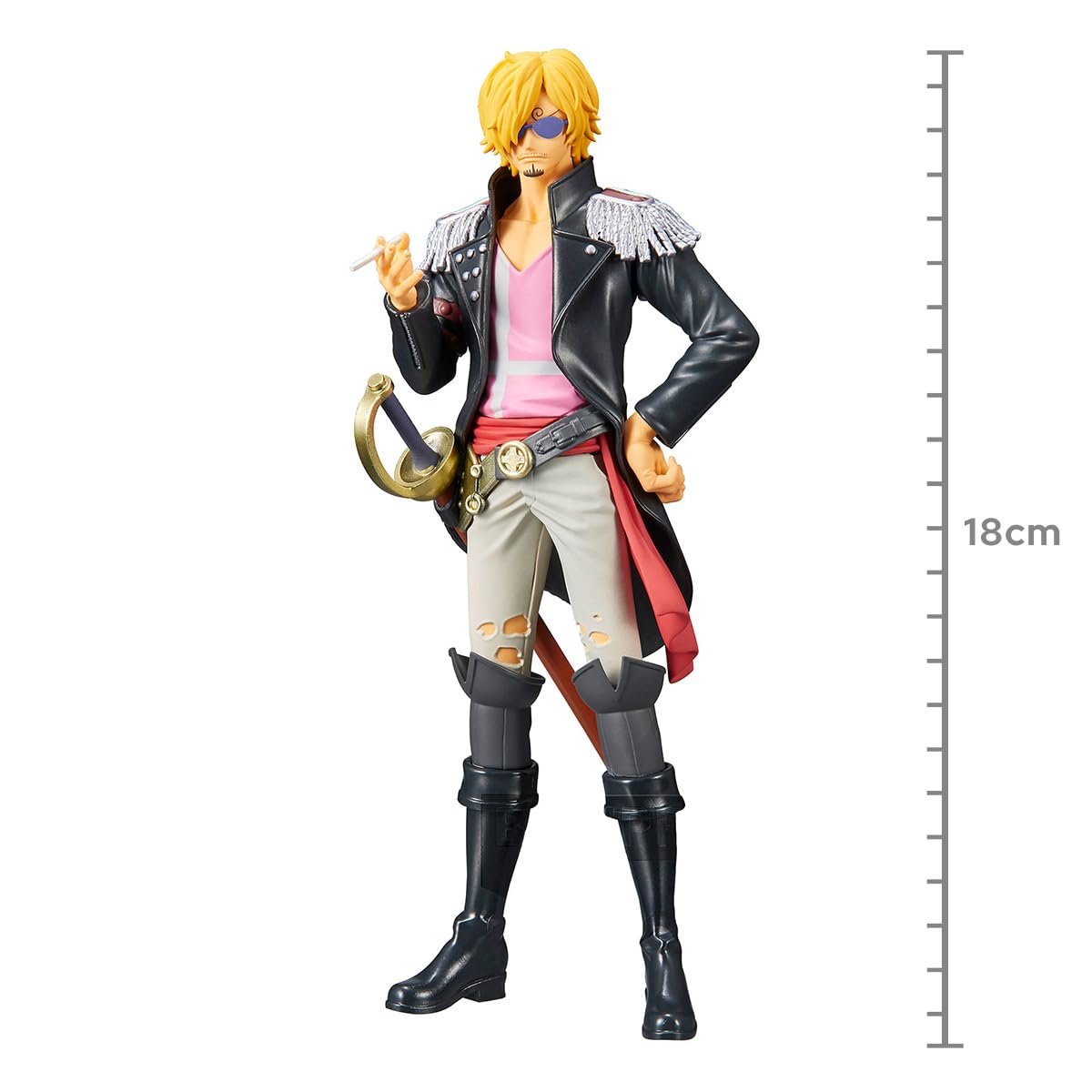 Фігурка Banpresto One Piece Dxf The Grandline Men Vol.4 Sanji 17 см Multi-Coloured, фото №2