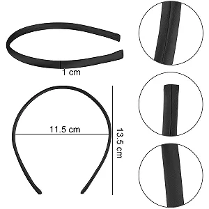 Обруч Duufin Атласный 1 см synthetic.ua - Фото 1
