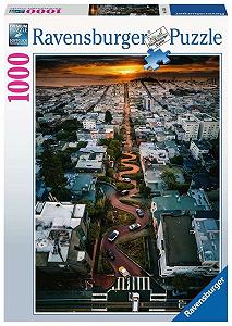 Купить Пазл Ravensburger Lombard Street, San Francisco 16732 1000 элементов разноцветный - Фото 1 Пазл Ravensburger Lombard Street, San Francisco 16732 1000 элементов разноцветный - Фото 1