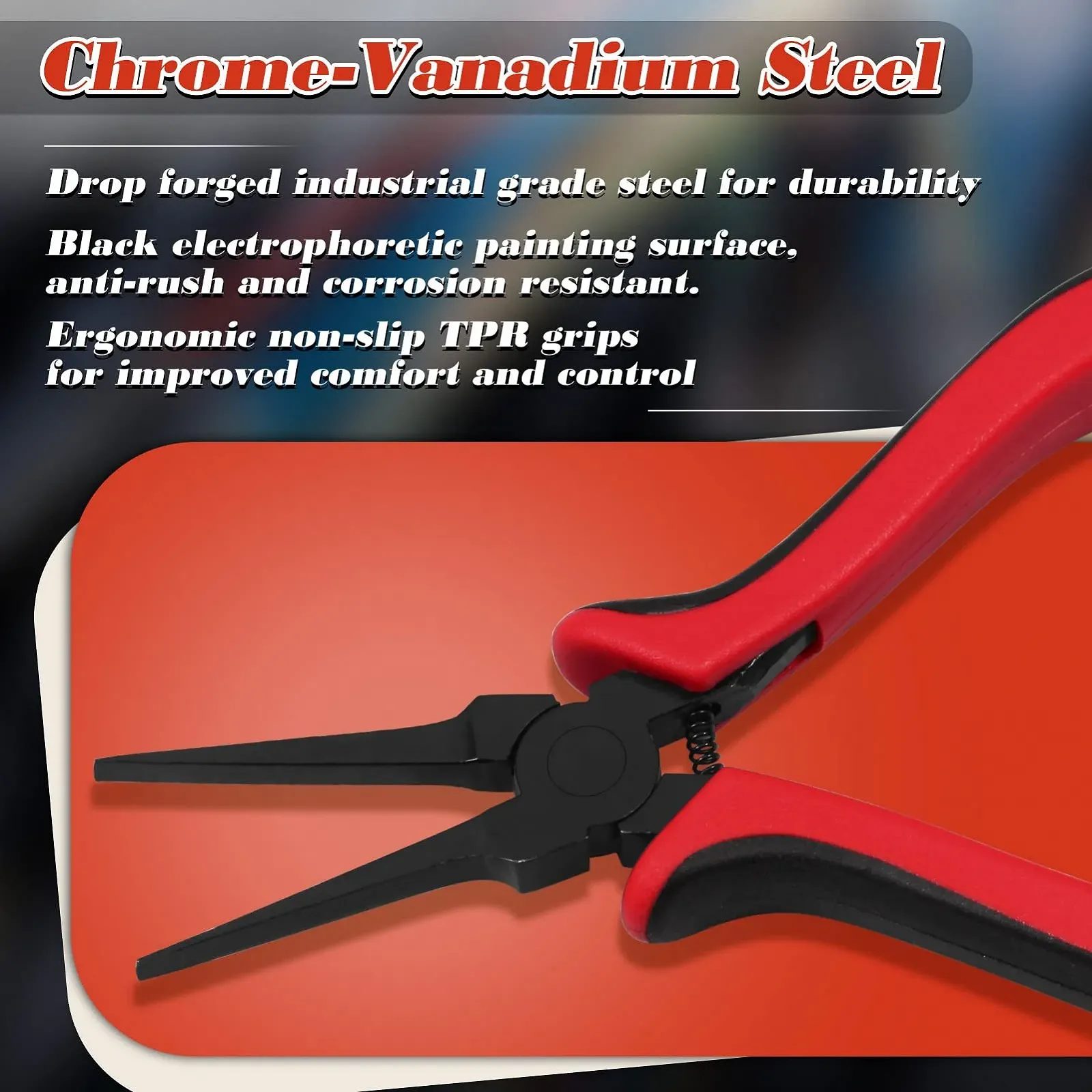 Плоскогубцы SPEEDWOX Тонкие с плоским носом 14 см Профессиональные Тонкие с гладкими губками для изготовления ювелирных изделий, рукоделия, ремонта печатных плат, фото №3